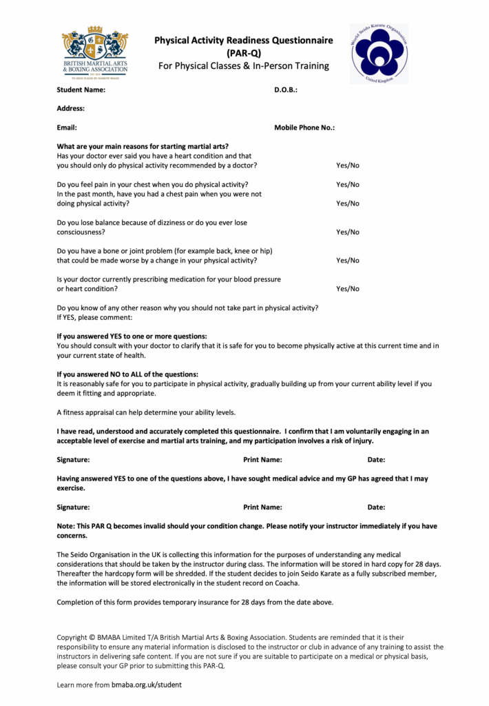 Application Form
